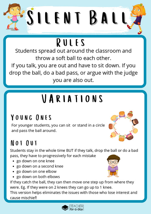 Silent Ball Variations