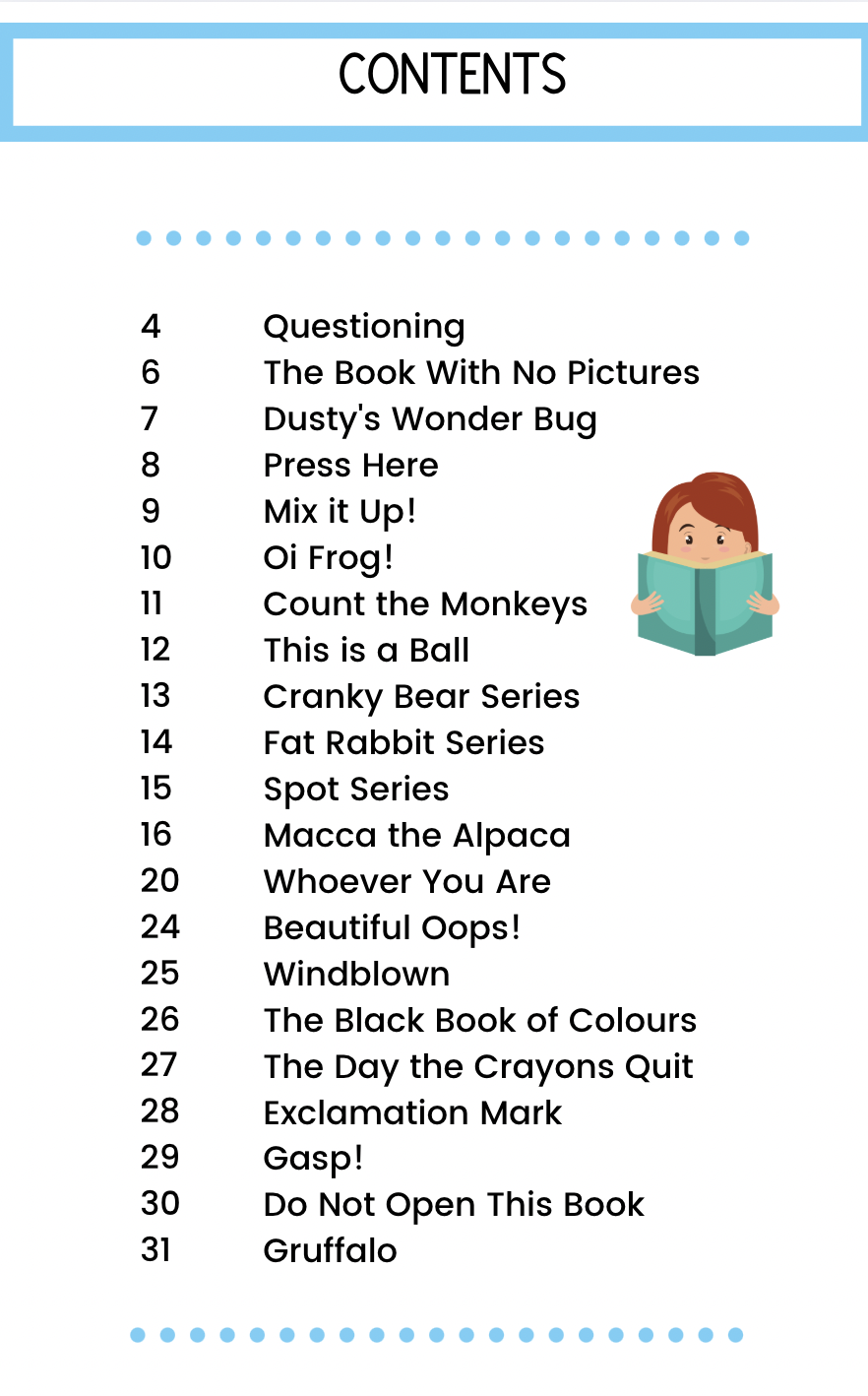 Picture Book Activity Ebook